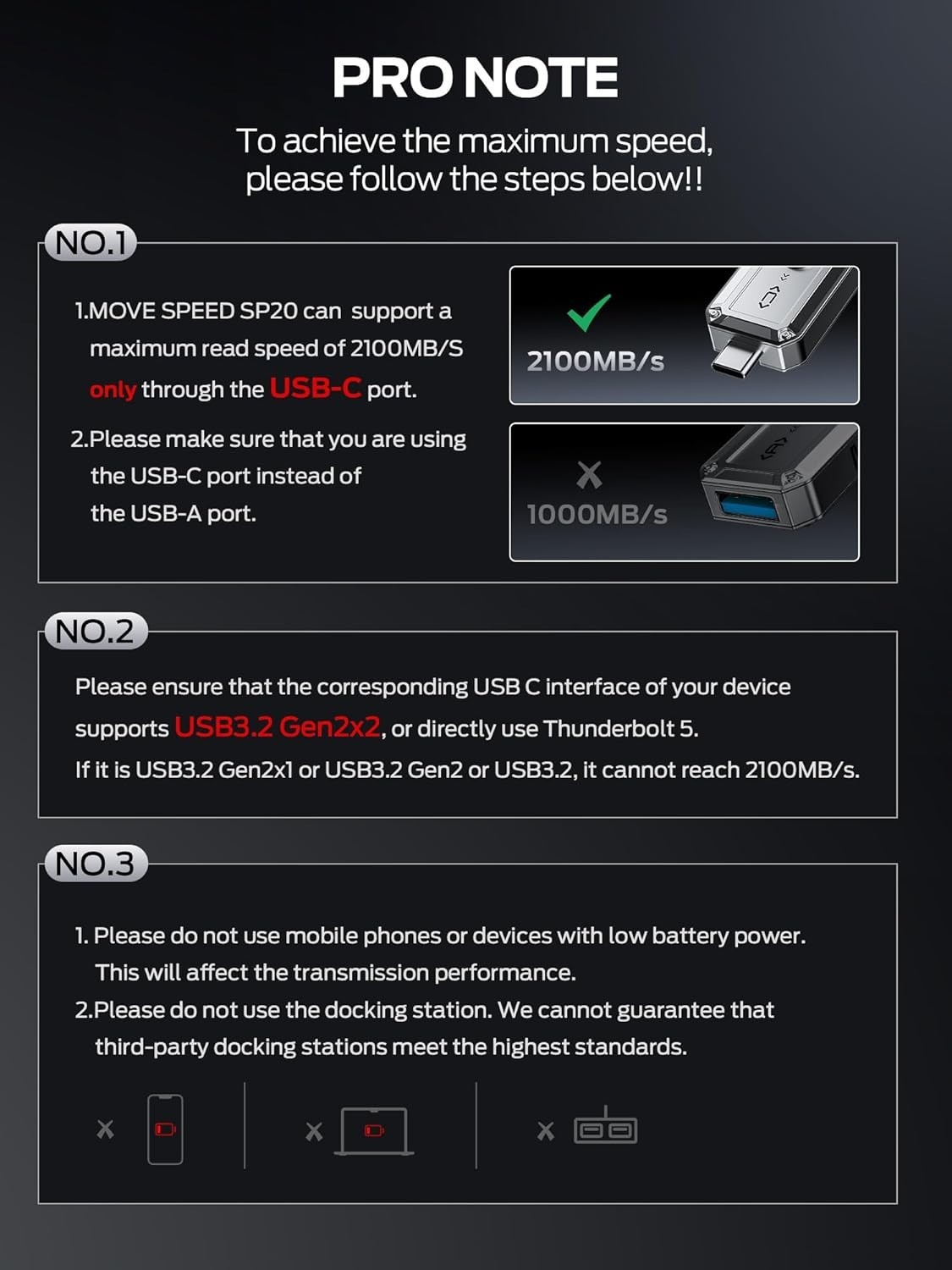 1TB USB Drive, 2100MB/s TLC Reliable Transfer Portable SSD with USB 3.2 Gen2x…