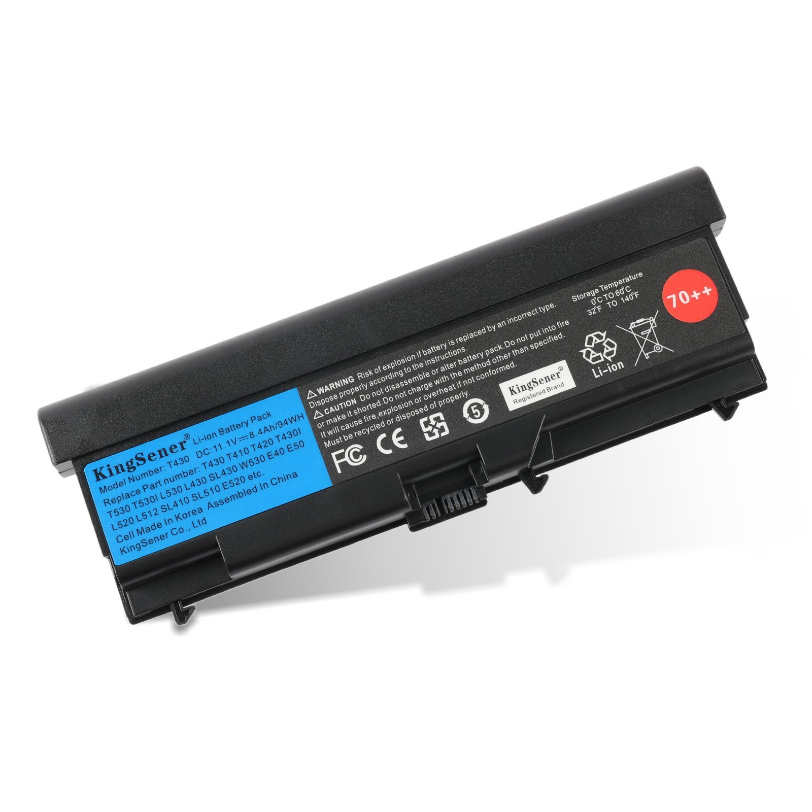 94WH 9Cell Battery Len ovo ThinkPad T430 T530 L530 L430 W520 45N1005 45N1004