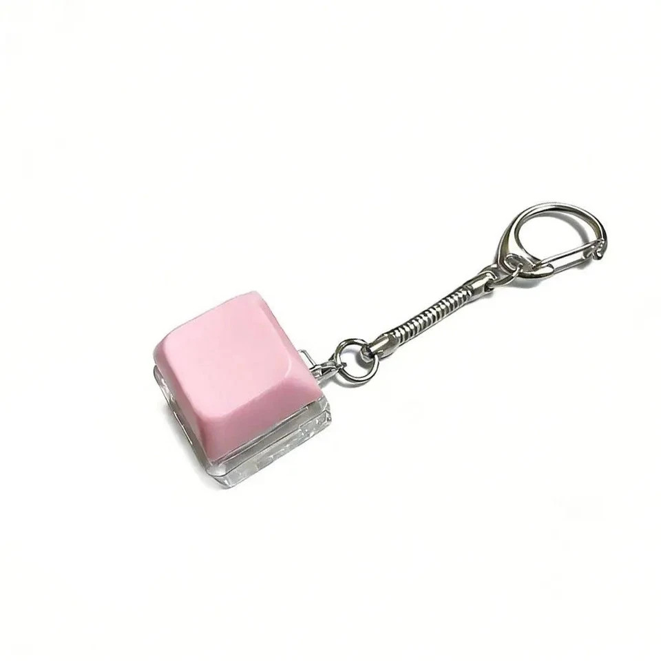 1/4/5/9 Button Keyboard Fidget Clicker Mechanical Keyboard Fidget Keychain