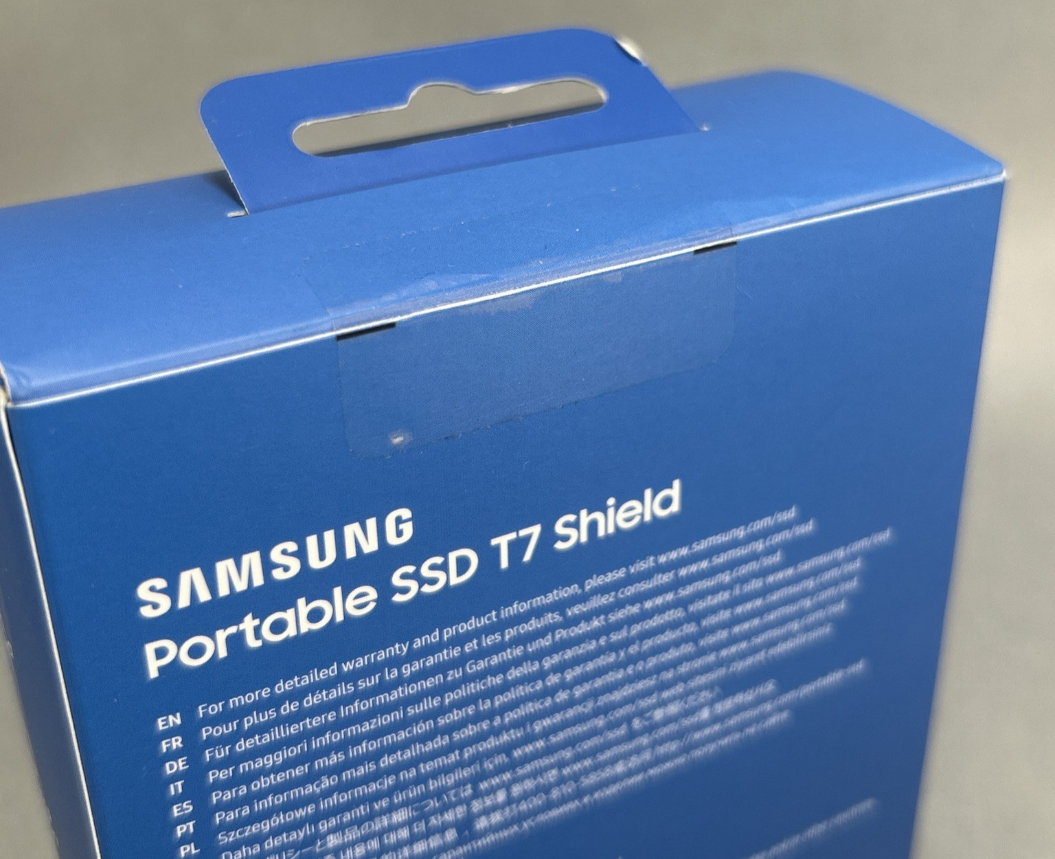 Samsung T7 Shield 2TB USB-C Portable External SSD – Black (MU-PE2T0S) (SEALED)
