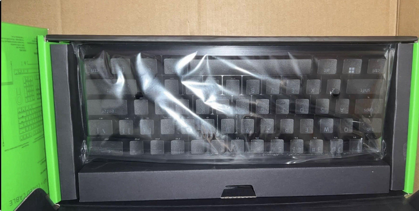 Razer Huntsman V3 Pro Mini 60% Analog Optical Illuminated Keyboard QWERTY Black
