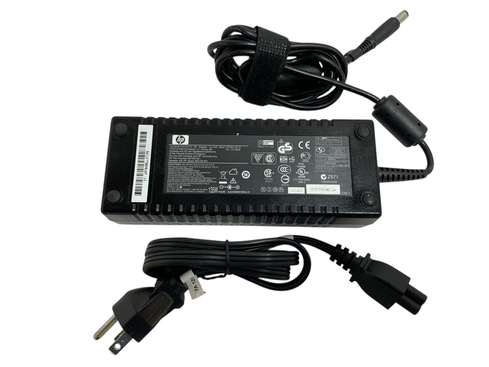 Genuine HP 135W 19.5V 6.9A AC Adapter for Elite 8300 8200 8000 7900 7800