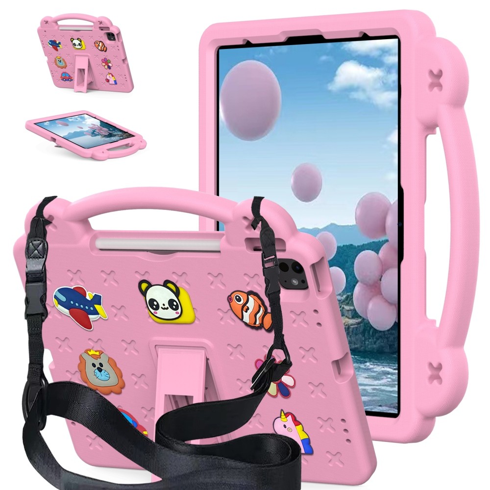 For iPad Air Pro 11″ 13″ 2024 2025 Kids Safe EVA Stand Case Shockproof Cover