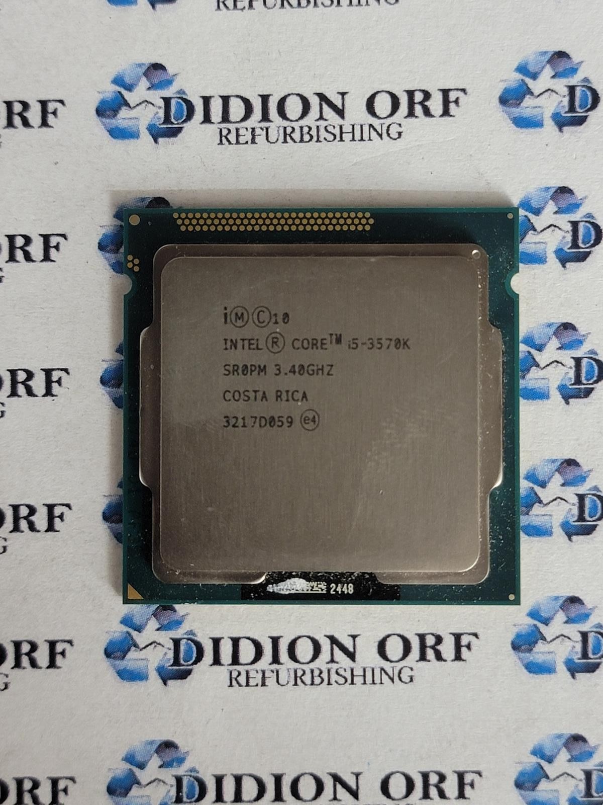 INTEL Core i5-3570K SR0PM 3.40 GHz 6 MB SmartCache 77W SKU 16656