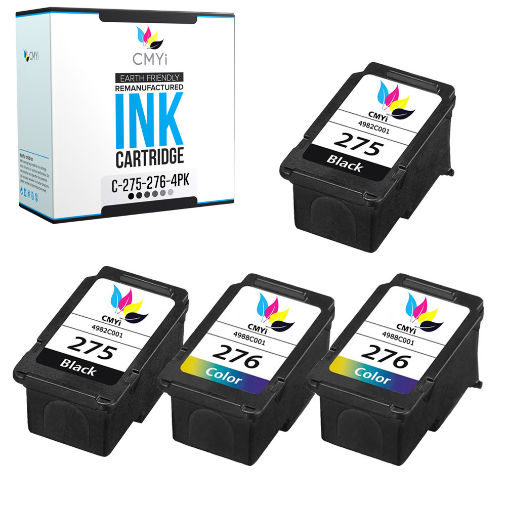 PG-275 CL-276 Ink Cartridges Lot for Canon 275 276 Combo Pack Fits PIXMA