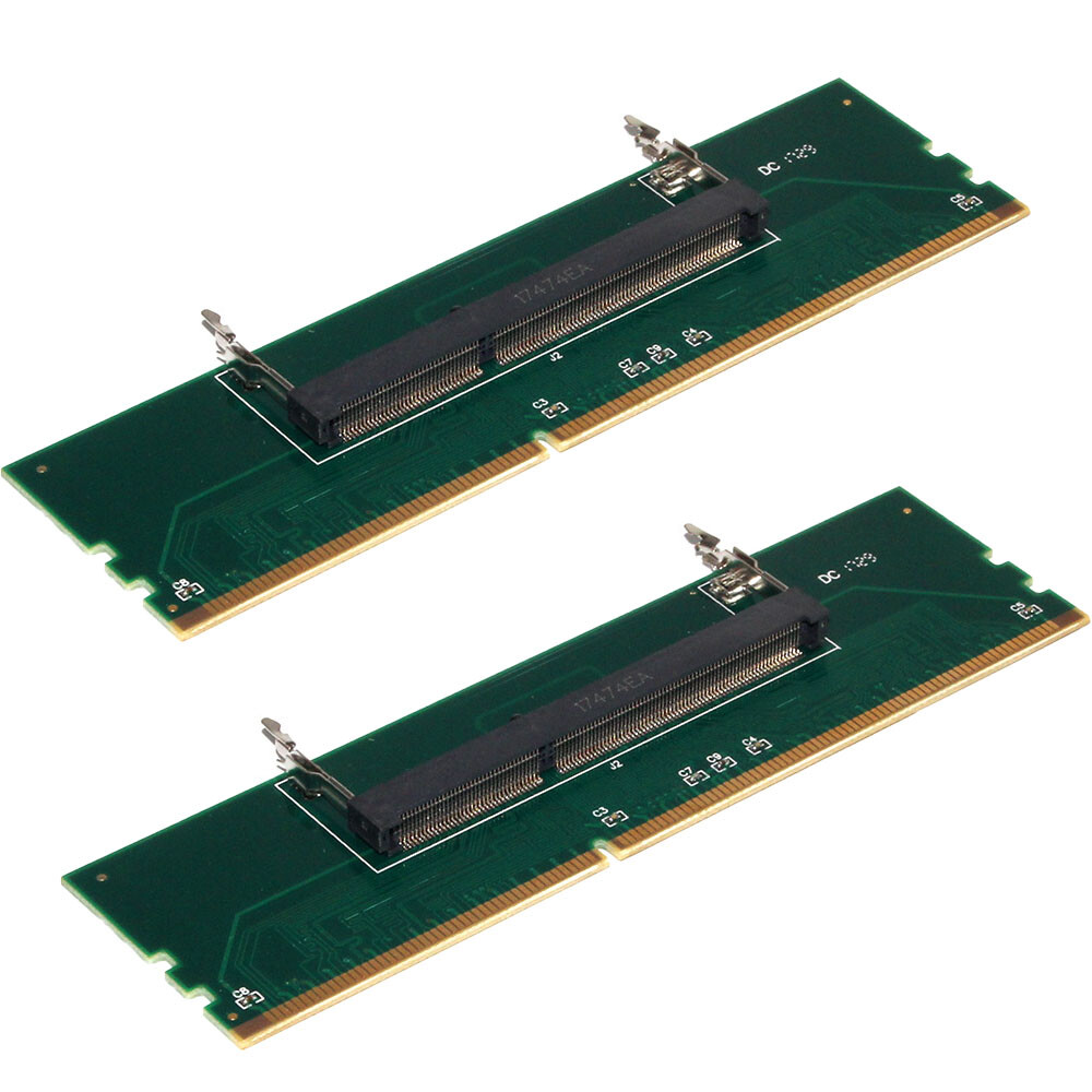DDR3 DDR4 DDR5 Laptop To Desktop Memory Adapter Card SO-DIMM To PC DIMM Cards