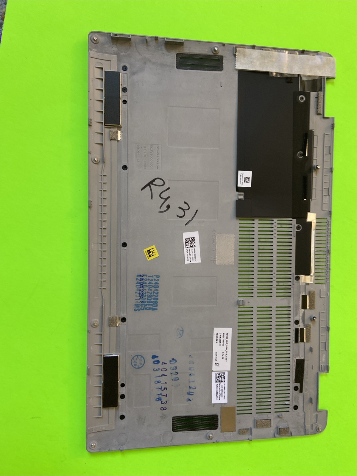 New GENUINE DELL LATITUDE 9410 LAPTOP BOTTOM BASE CASE COVER 86NXH 086NXH BC4,22