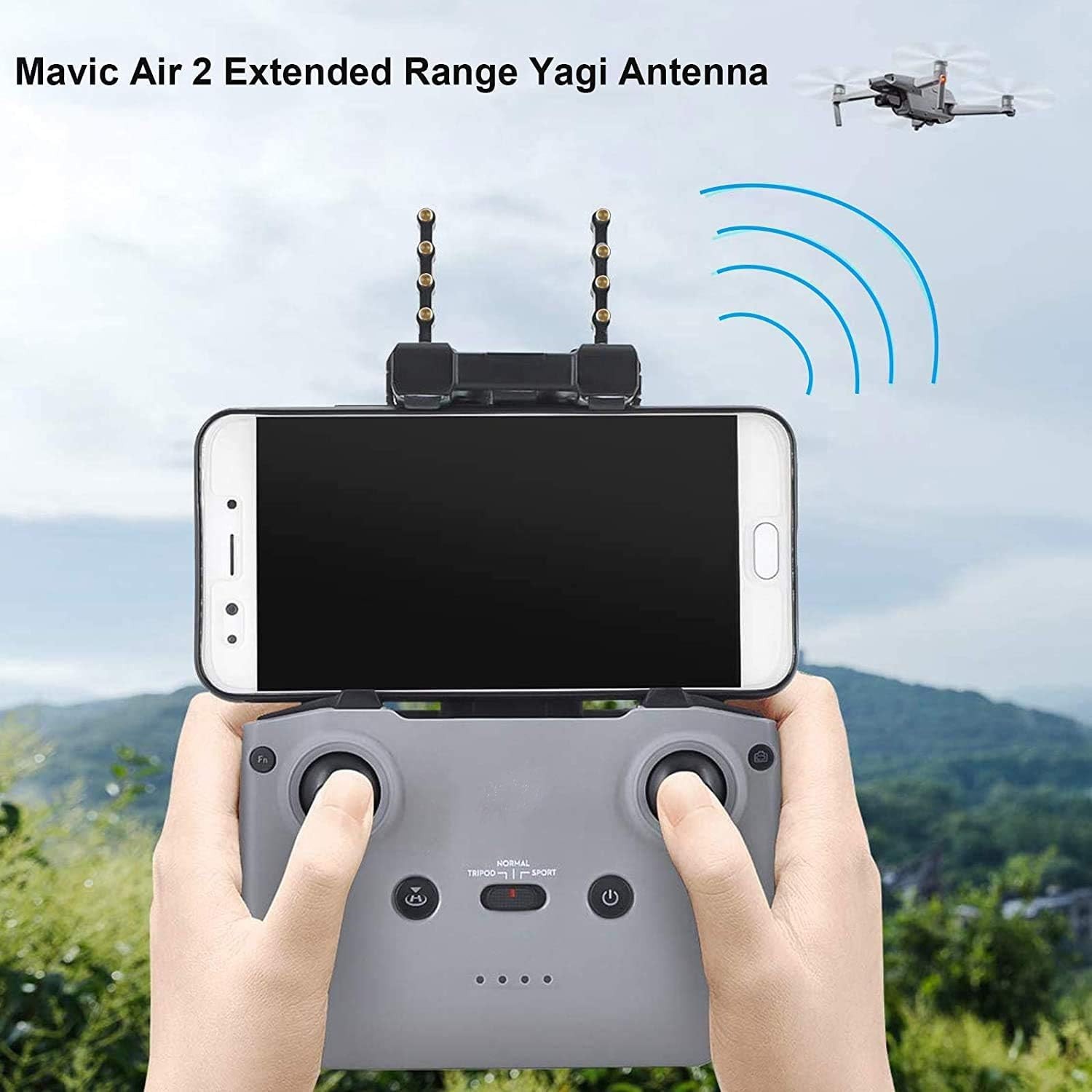 Antenna Range Extender Yagi-UDA 5.8Ghz Signal Boosters for DJI Neo/Mini 5 Pro…