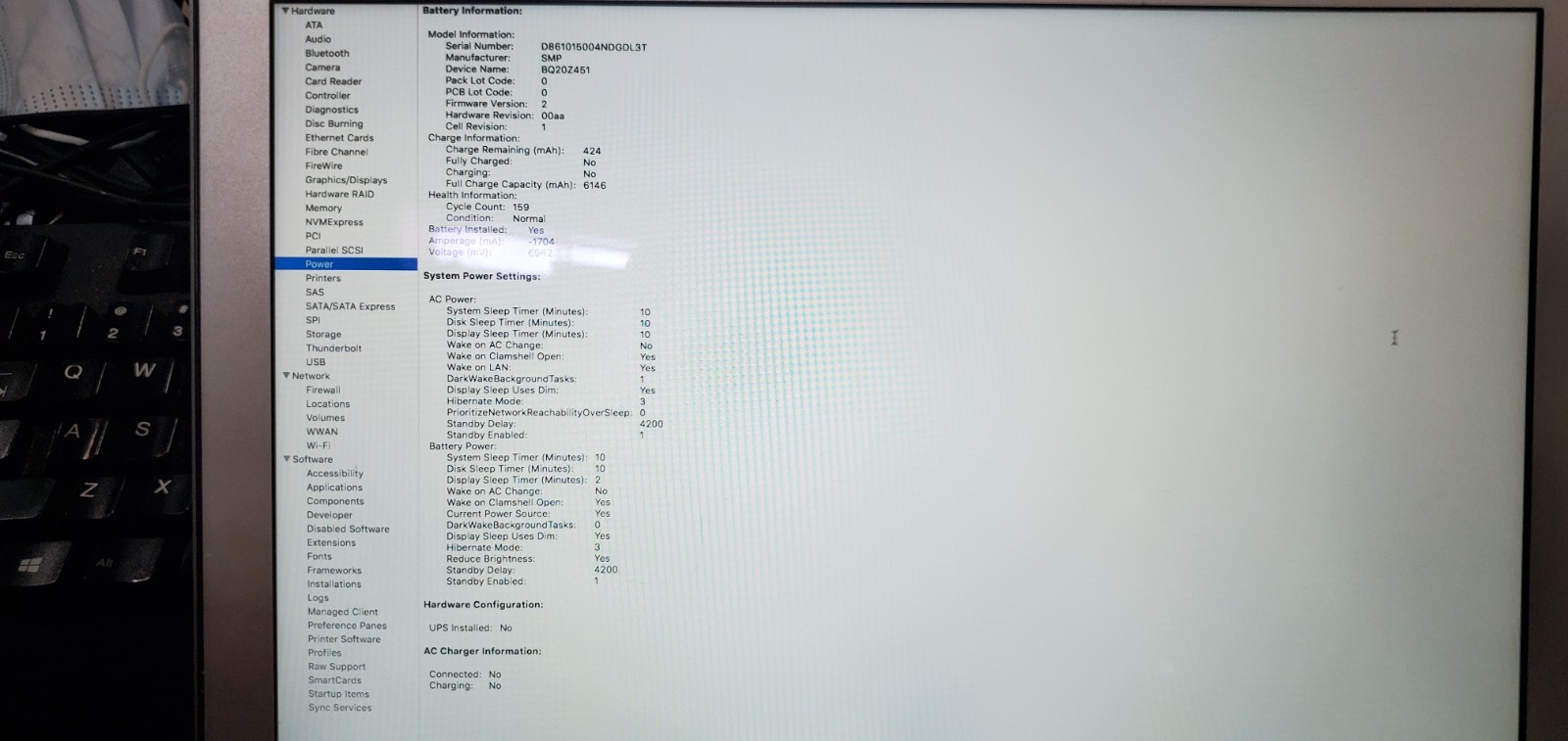 Apple A1369 MacBook Air Laptop Mid-2011 i5 1.7GHz 4GB RAM 128GB SSD High Sierra