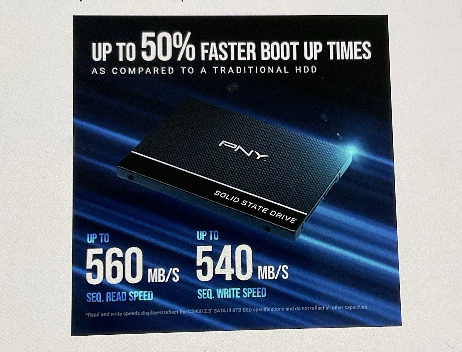 PNY CS900 250GB 2.5 Inch SATA III Internal Solid State Drive SSD -Sale