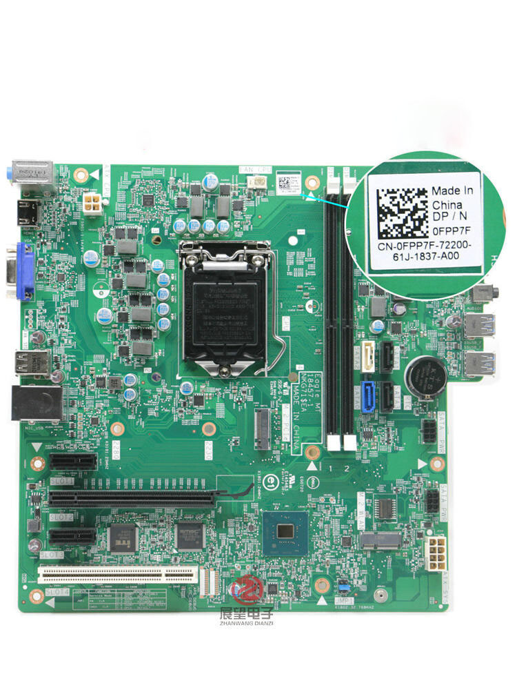 For DELL Vostro 3670 3070 FPP7F YRKJP HVPDY motherboard 18457-1 M-ATX Tested OK