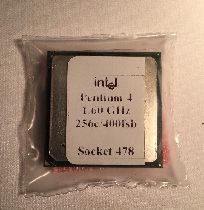 Intel Pentium 4 1.60 GHz SL5VH SL5UJ Socket 478 CPU 256k 400FSB Tested P4 SL5US