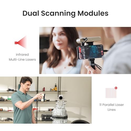 INSPIRE 2 Scanner Revopoint 3D Printing Full Color Handheld