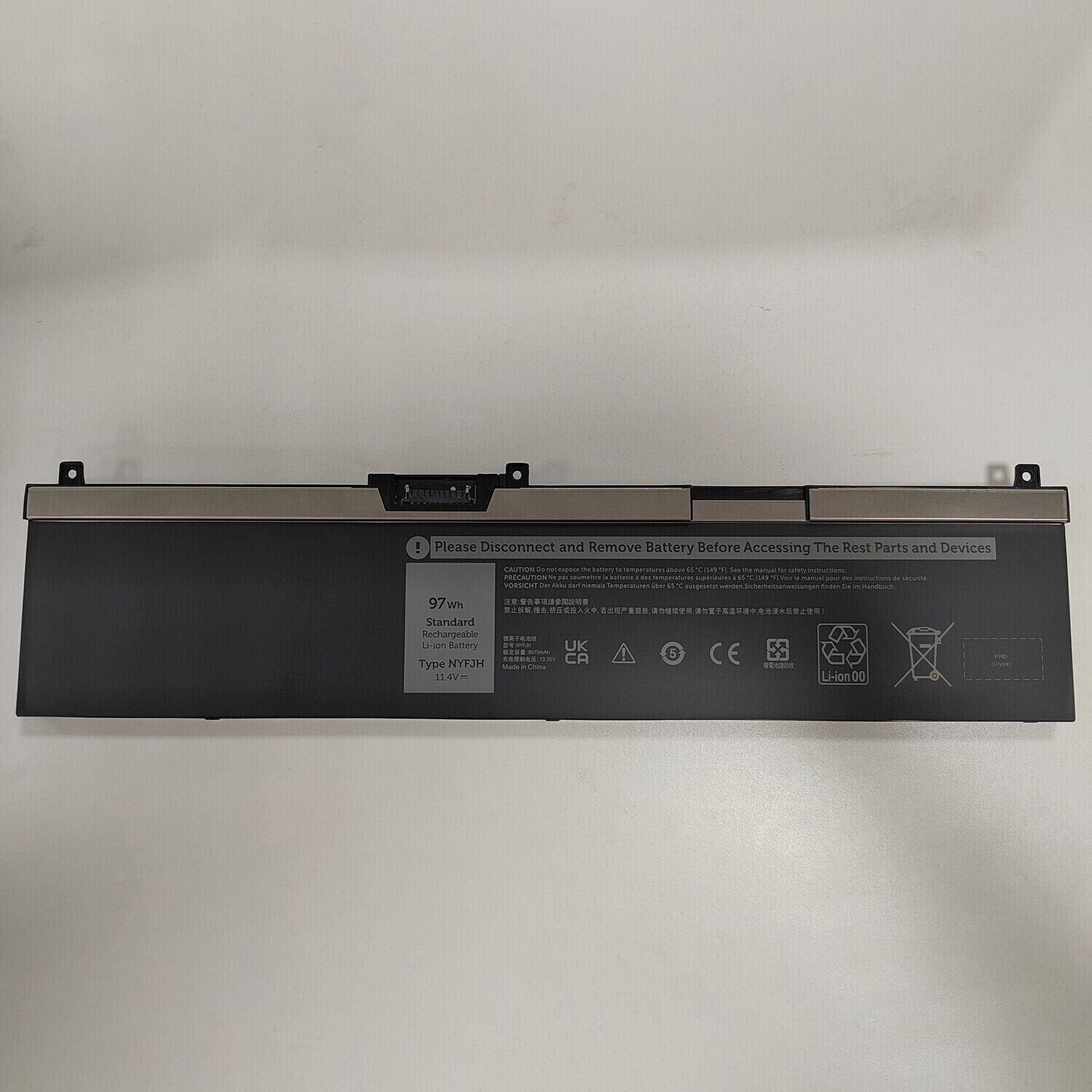 ✅10* NYFJH Battery For Dell Precision 7530 7730 7540 7740 P34E P74F 0WMRC GW0K9