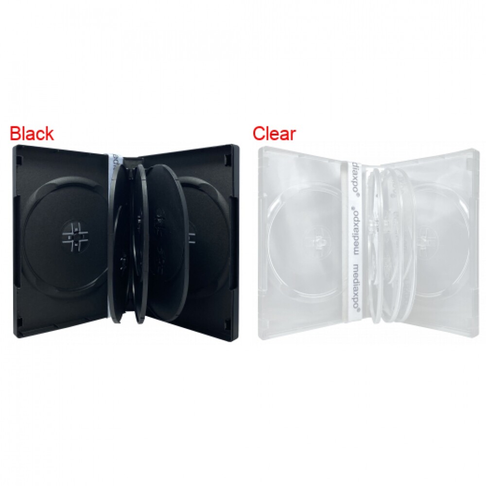 8 Disc DVD Cases 27MM (8 DVD) Lot