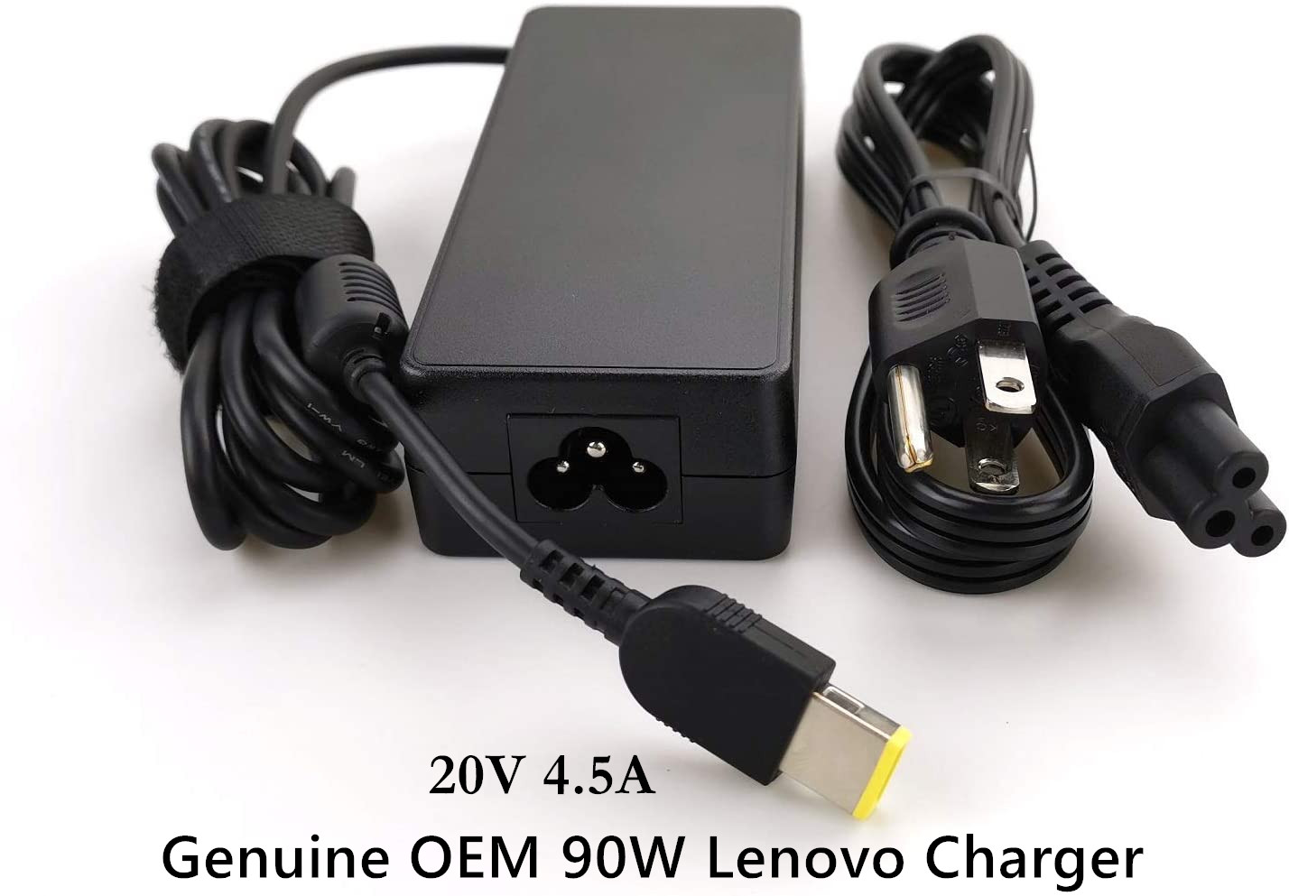 Genuine OEM 90W For Lenovo ThinkPad T440P 20V 4.5A AC Adapter Charger USB-Tip