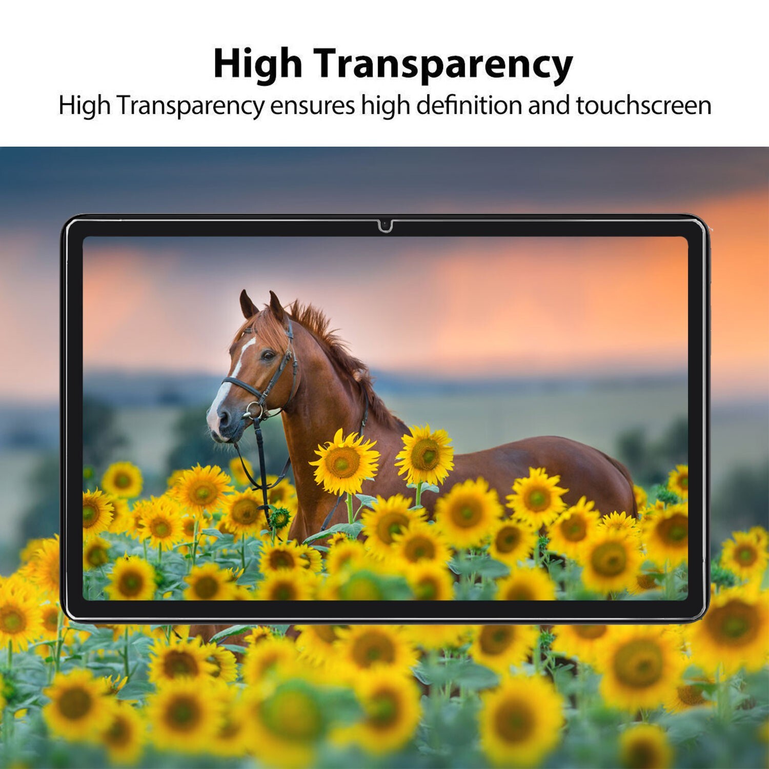 (2 Pack) Samsung Galaxy Tab A9 Plus / A9+ 5G 11″ Screen Protector Tempered Glass