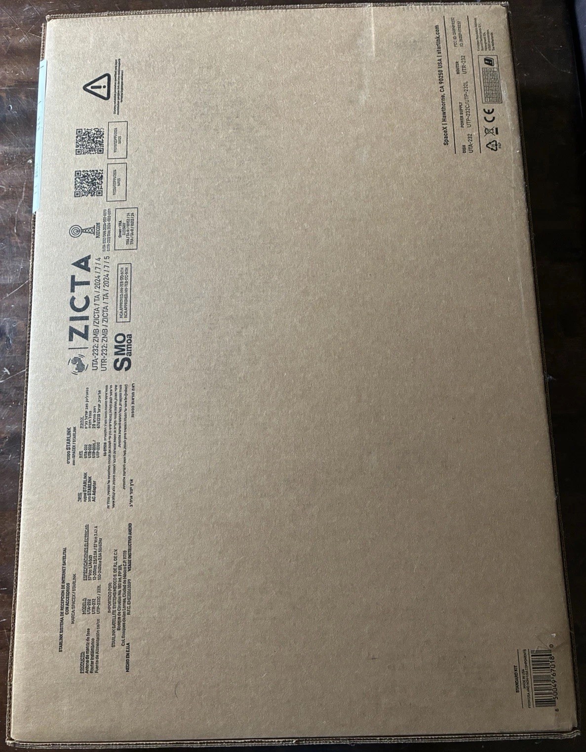 Starlink Gen 3 Standard Kit Router Dish UTR-232 Satellite Internet NEW SEALED