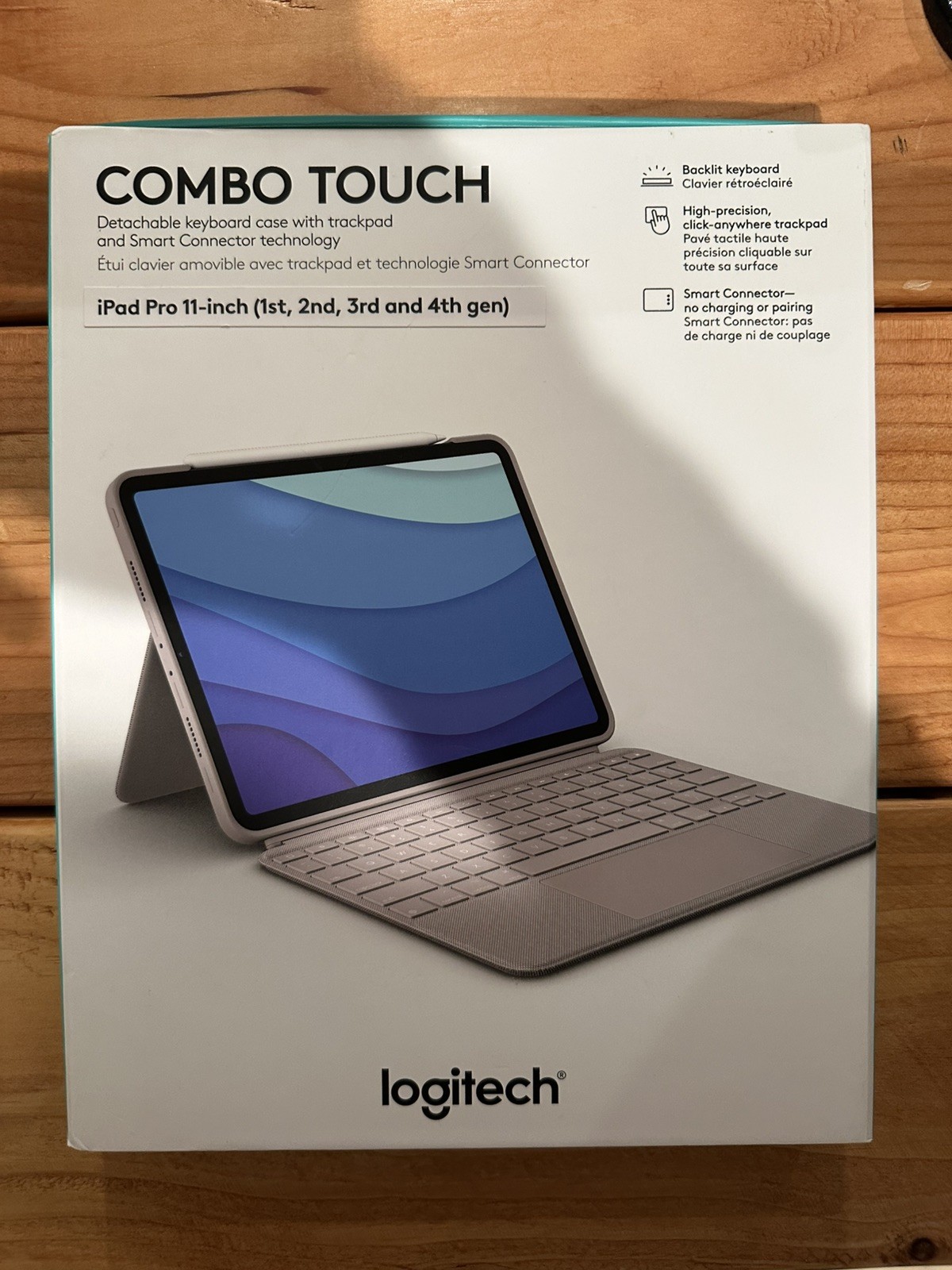 🔥Logitech Combo Touch Keyboard Case for iPad Pro 11′ (Gen 1-4)🔥