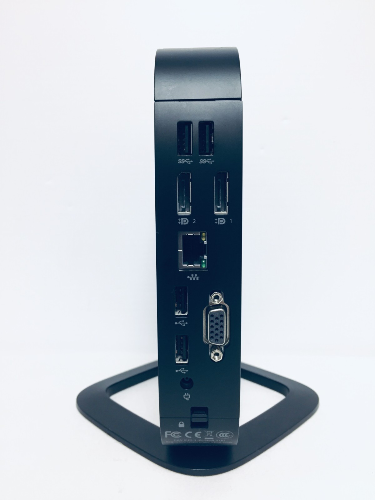 HP T530 Thin Client GX-215JJ 1.5Ghz 8GB SSD 4GB RAM ThinPro OS AC Adapter
