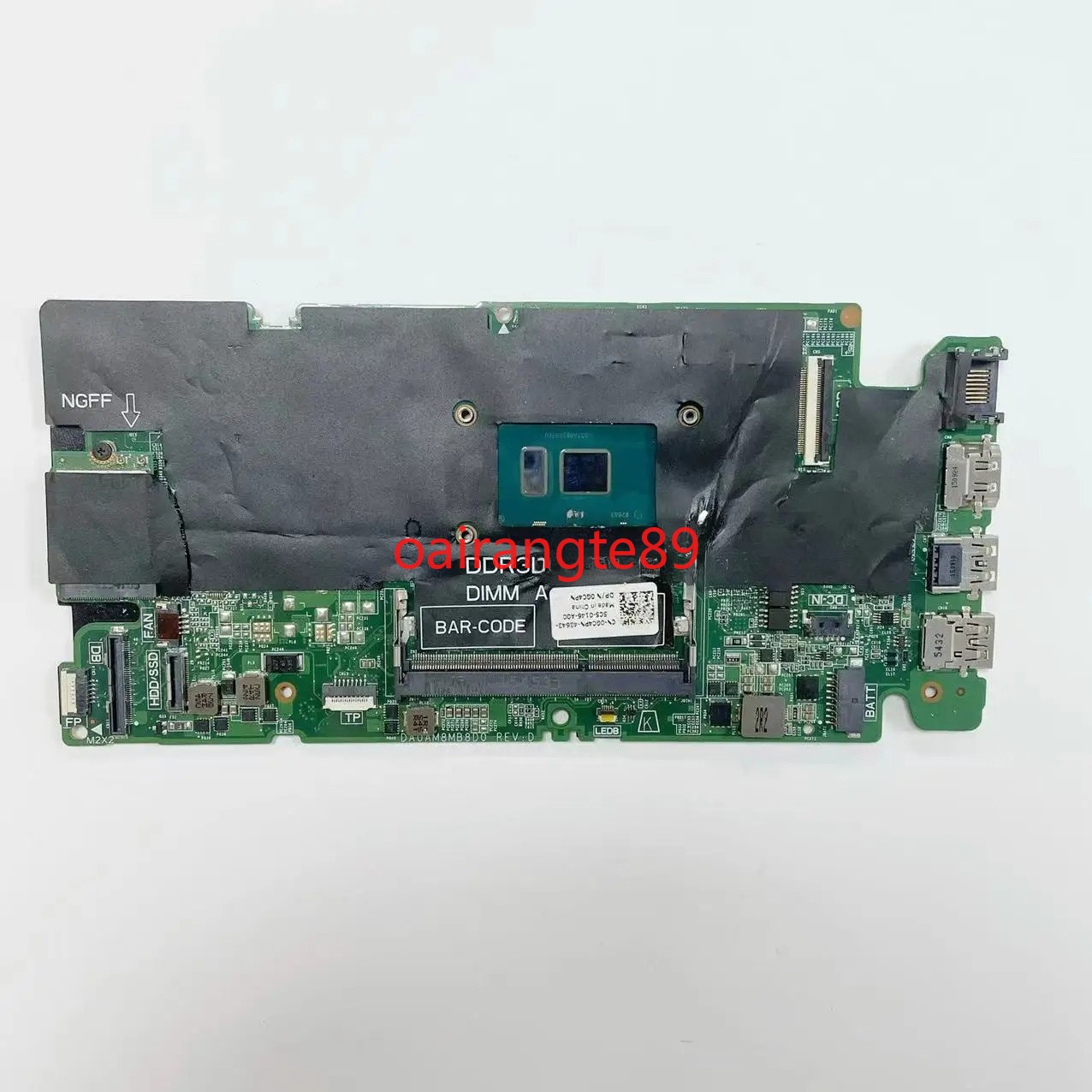 DA0AM8MB8D0 for Dell Vostro 14 5459 Motherboard CPU I3-6100U I5-6200U UMA DDR3
