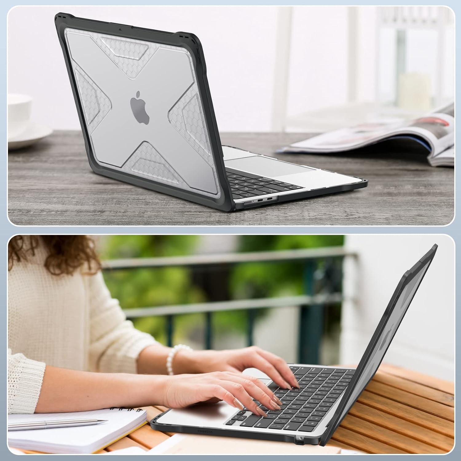 Shockproof Case for MacBook Neo 13 inch A3404 (2026) Heavy Duty Rugged Cover