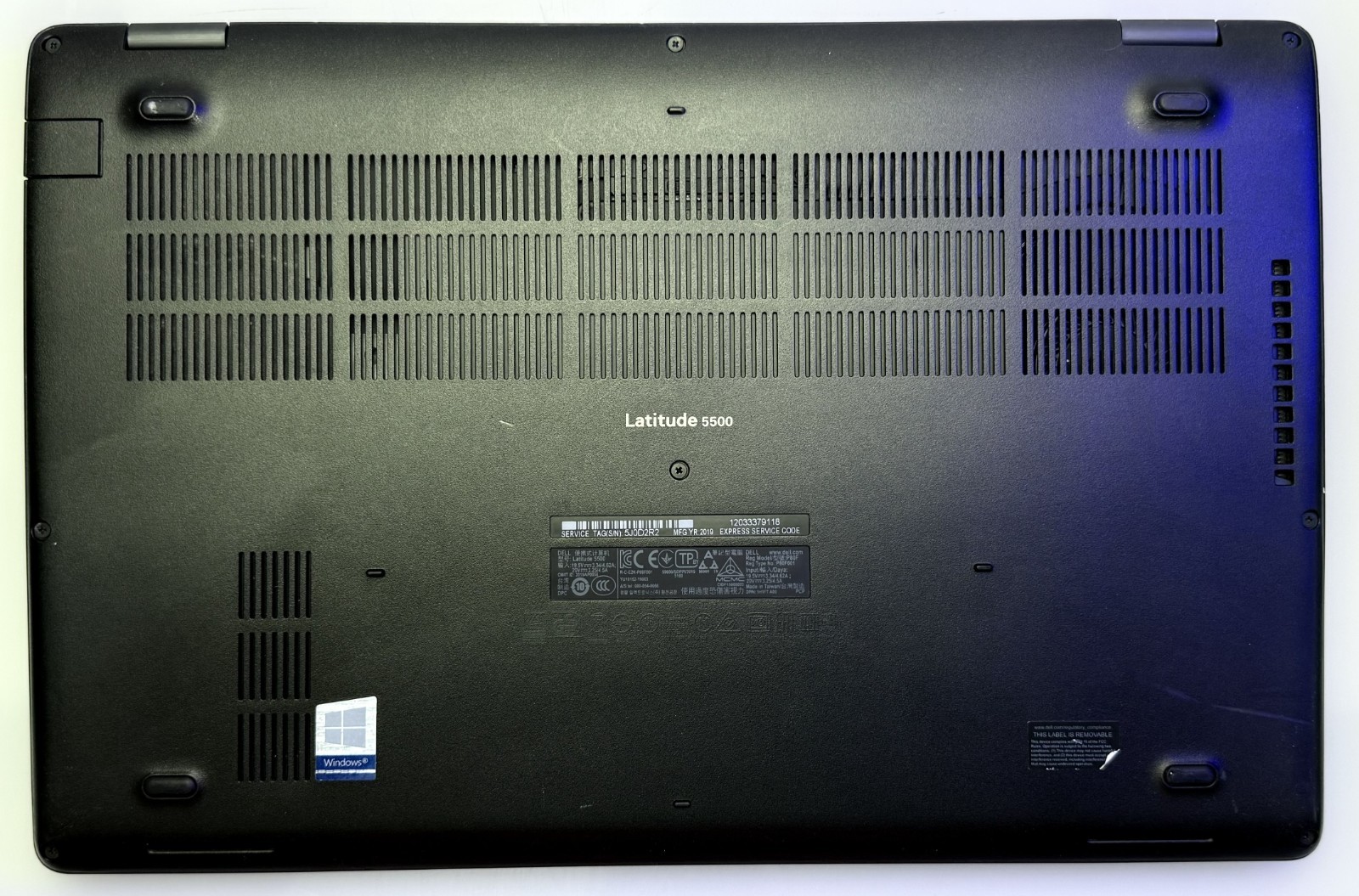 Dell Latitude 5500 15.6″ FHD i5 8265U 1.6 GHz 16Gb Ram 256 GB NVMe Win11 Pro