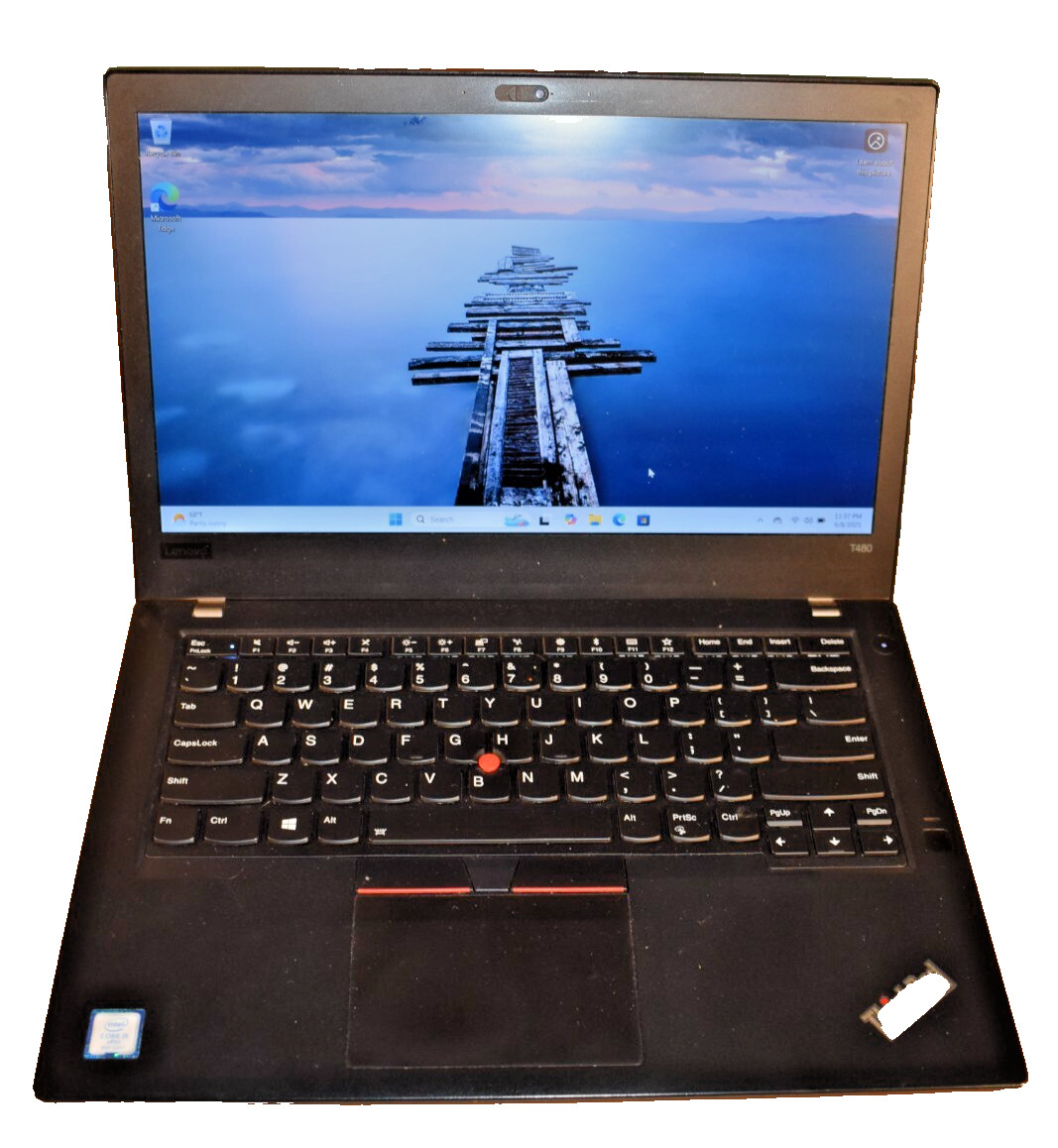 Lenovo Thinkpad T480 Intel Quad Core i5-8350U 16GB RAM 256GB SSD Windows 11 Pro