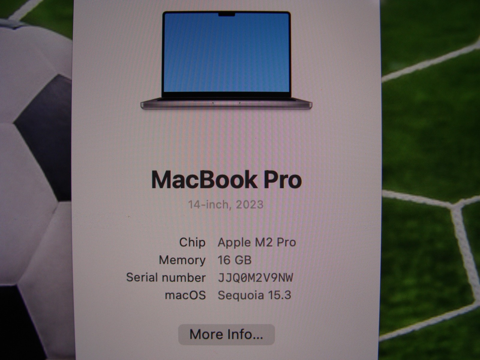 Apple Macbook Pro 14″2023 A2779 M2 Pro 10CPU/16GPU 3.49GHz 16GB 512GB OS Sequoia