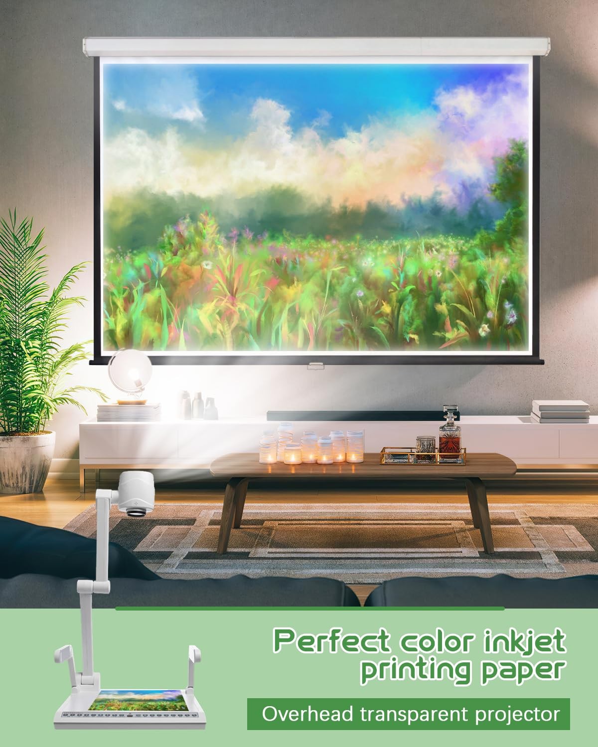 Weliu Transparency Sheets for Inkjet Printers, 30 Sheets 8.5″ X 11″, Clear Ac…