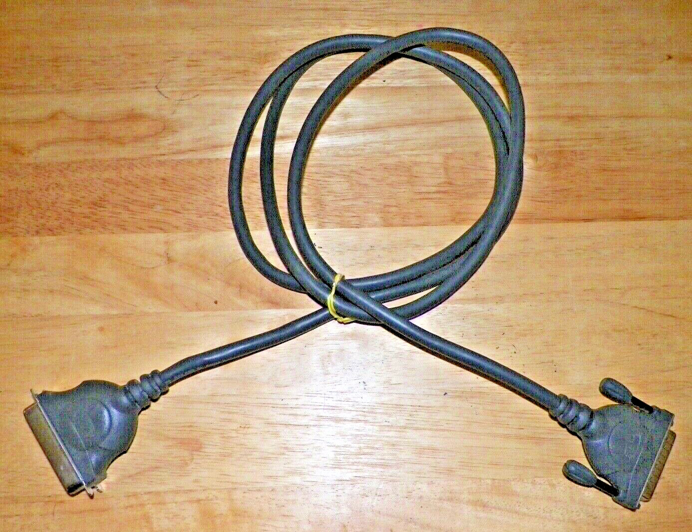 BELKIN PARALLEL PRINTER CABLE – 6′ – Dark Gray – F2A046-06 – EUC!