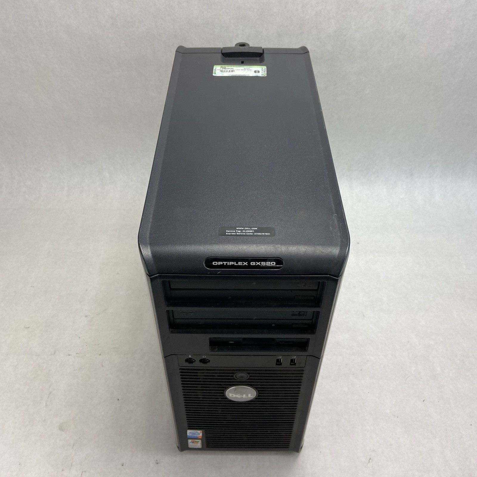Dell Optiplex GX520 MT Intel Pentium 4 2.8GHz 1GB RAM No HDD No OS