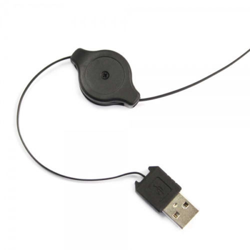 New Mini Retractable USB Optical Scroll Wheel PC Laptop Notebook Mouse Mice Us