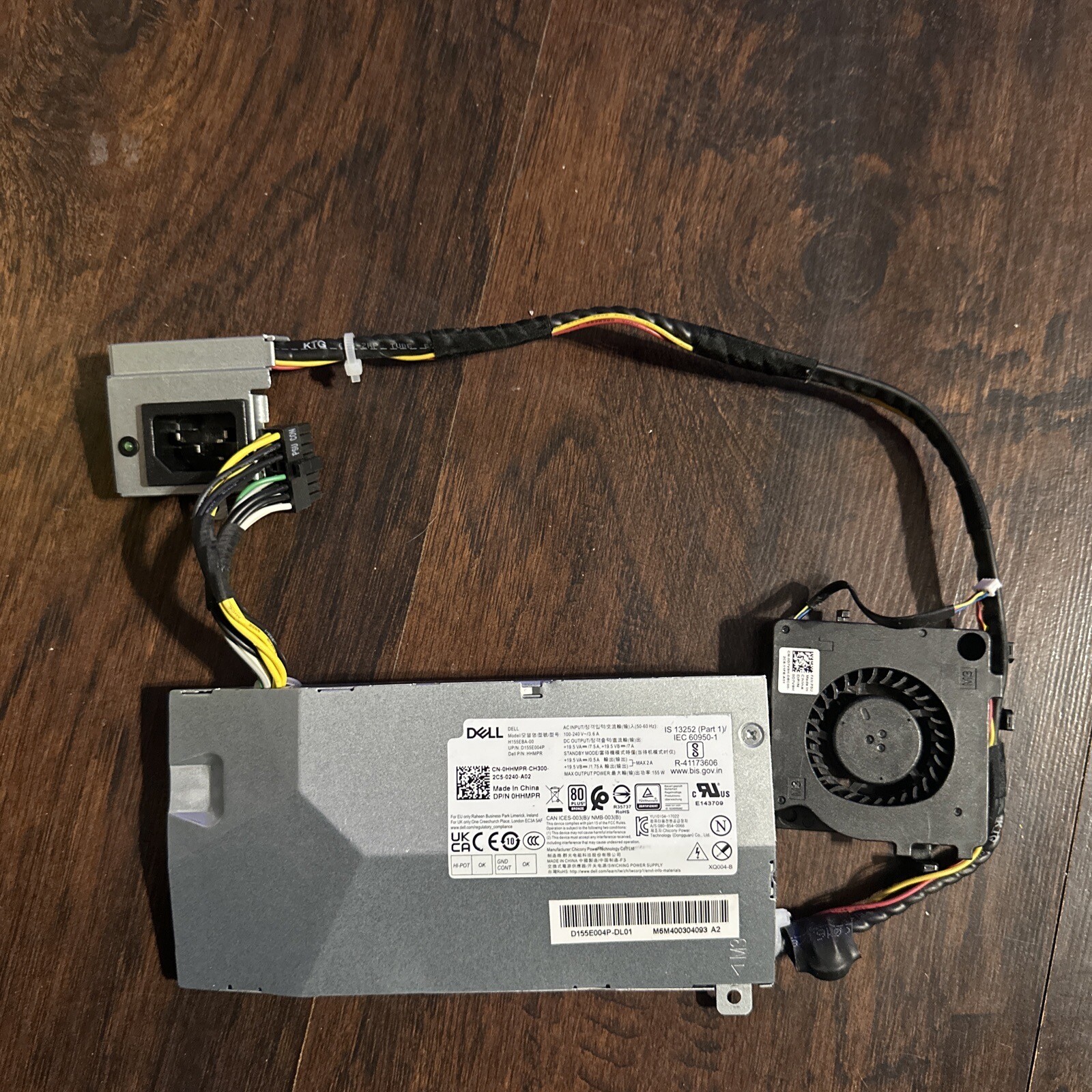 Genuine Dell 155W AC 155EBA-00 Power Supply OHHMPR. CN-OHHMPR-CH300