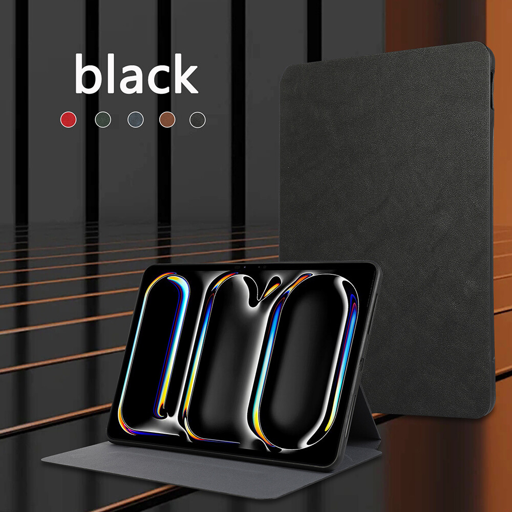 TPU Leather Case for iPad Mini 7 (A17 Pro) 2024 / iPad Mini 6 2021 Stand Cover