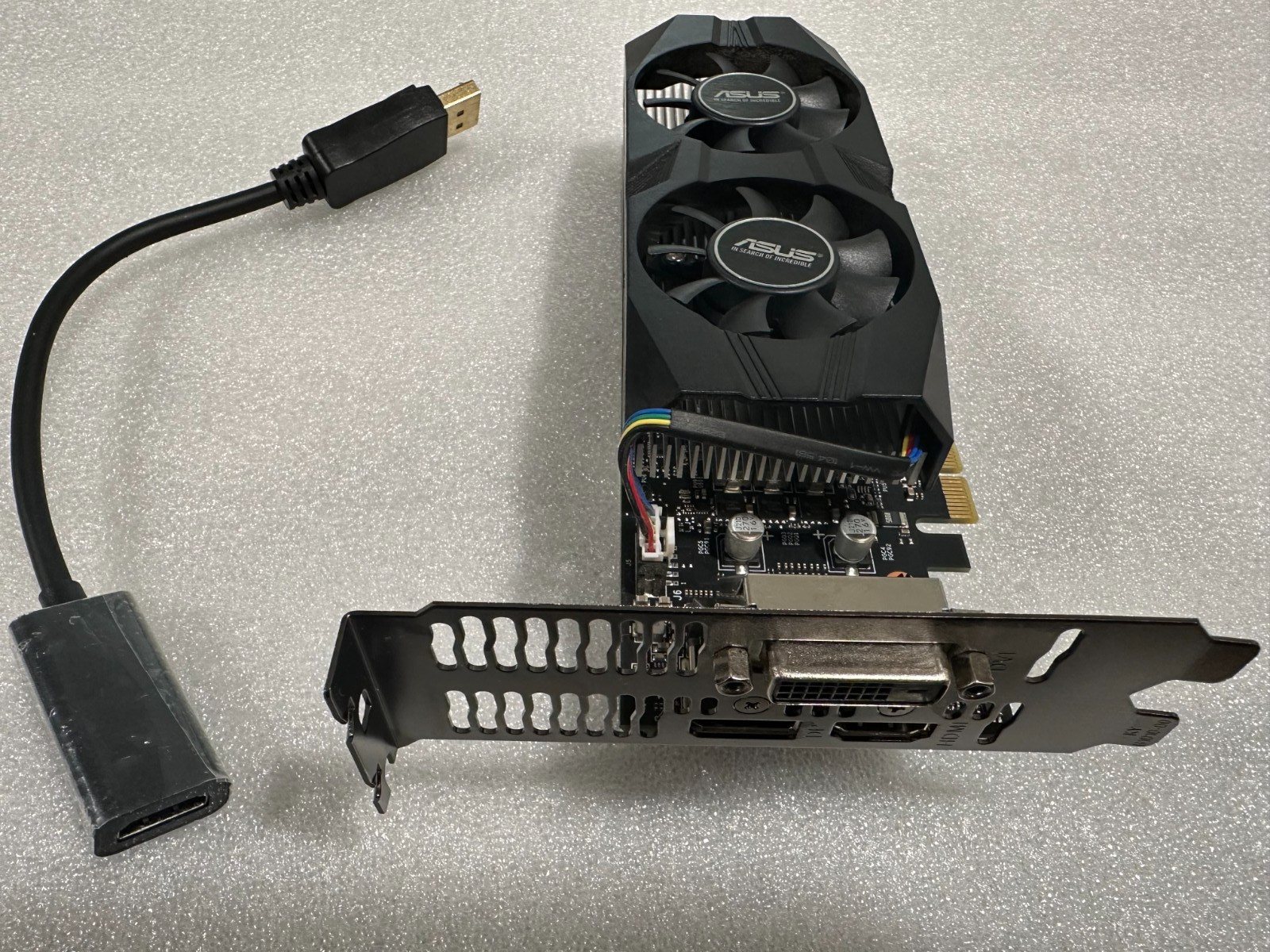 ASUS GeForce GTX 1650 4GB GDDR5 Video Card GTX1650-O4G-LP-BRK