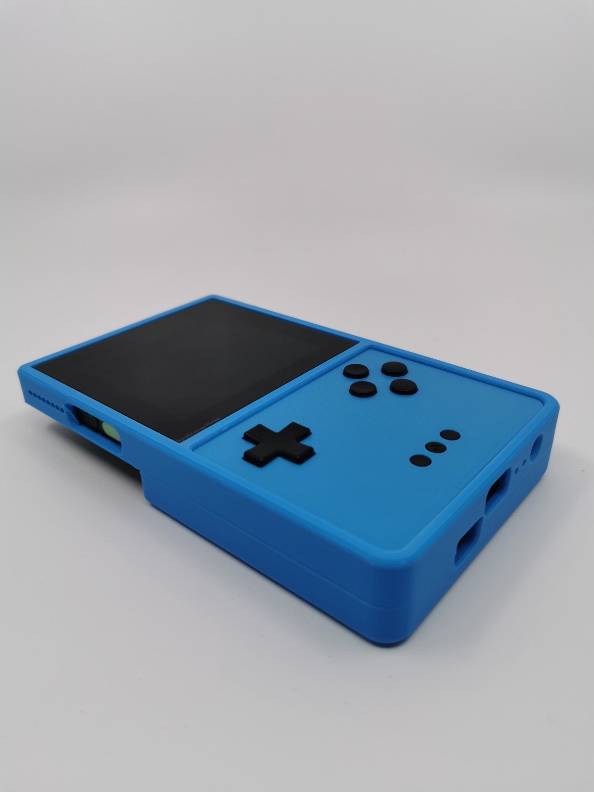 Rubber coated hard cover / case / shell for the Analogue® Pocket® handheld (wit