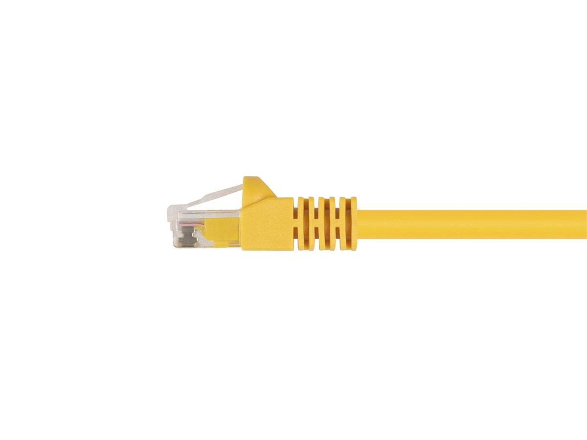 Cat6 Ethernet Patch Cable Network Internet RJ45 Stranded UTP 24AWG 2ft Yellow