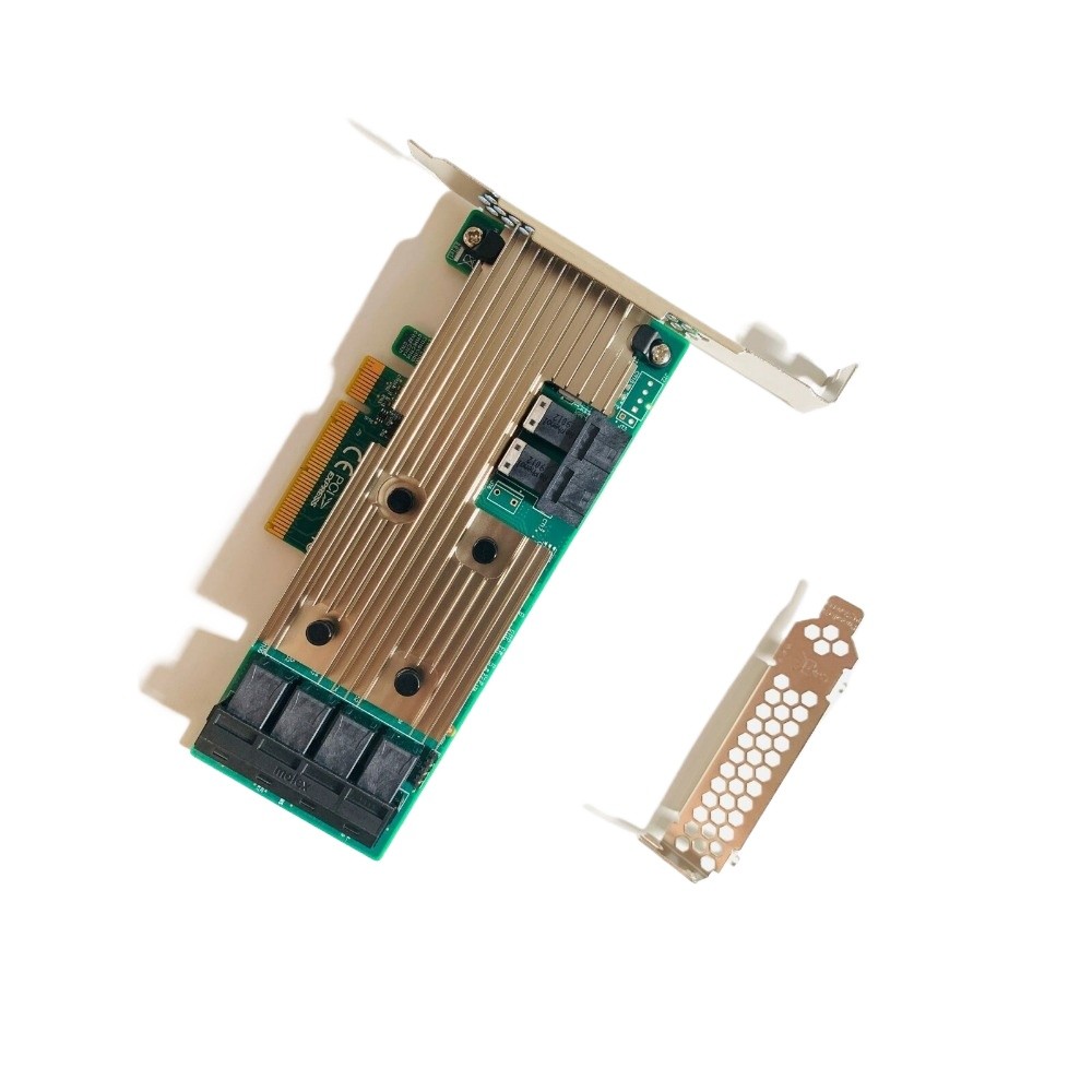 Broadcom LSI 9305-24i 12Gbps SAS-3 PCIe x8 HBA IT mode ZFS TrueNAS Unraid