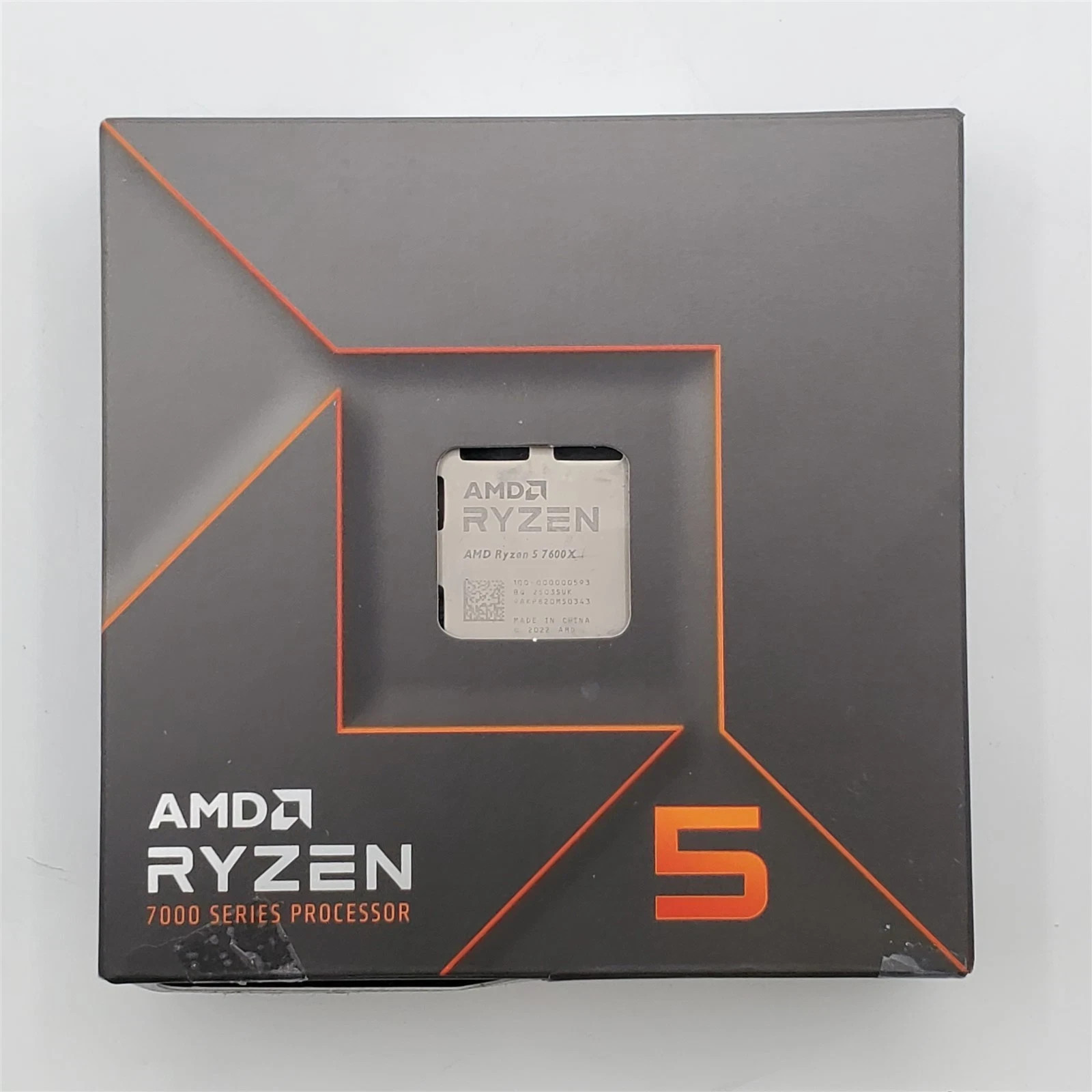 NEW AMD Ryzen 5 7600X – 6-Core 4.7 GHz Socket AM5 105W Desktop CPU Processor
