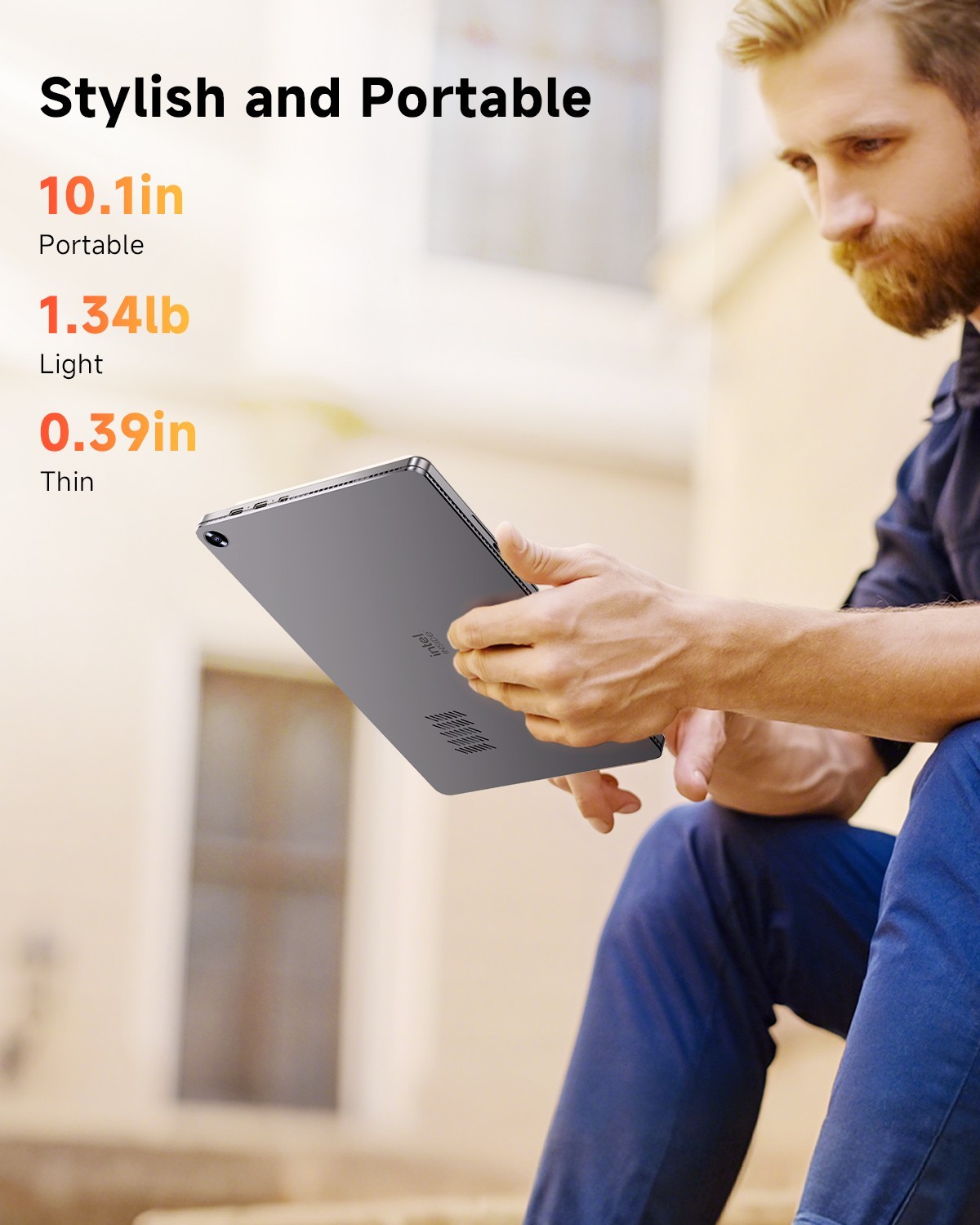 CHUWI Hi10 X1 10.1″ Windows Tablet Intel N150 8GB RAM 256GB SSD 2-in-1 Laptop