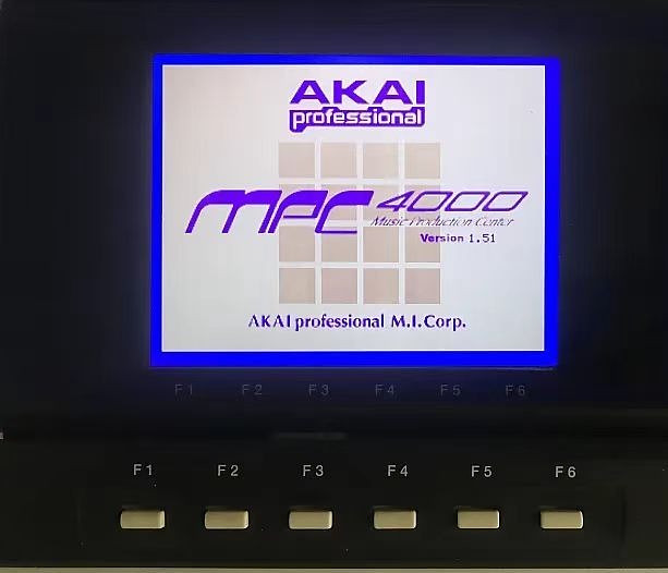 Fit For Akai MPC4000 LCD Blue display Plug & Play Easy Replacement