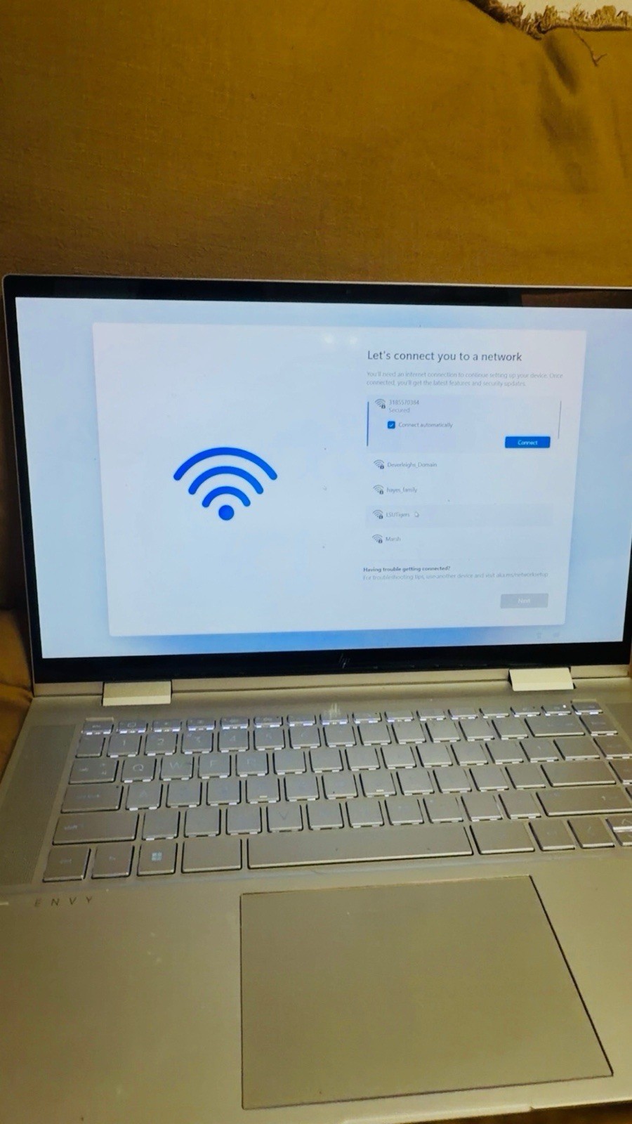 HP Envy 15.6in Silver Laptop Core i7 16GB RAM 512GB SSD Windows 11