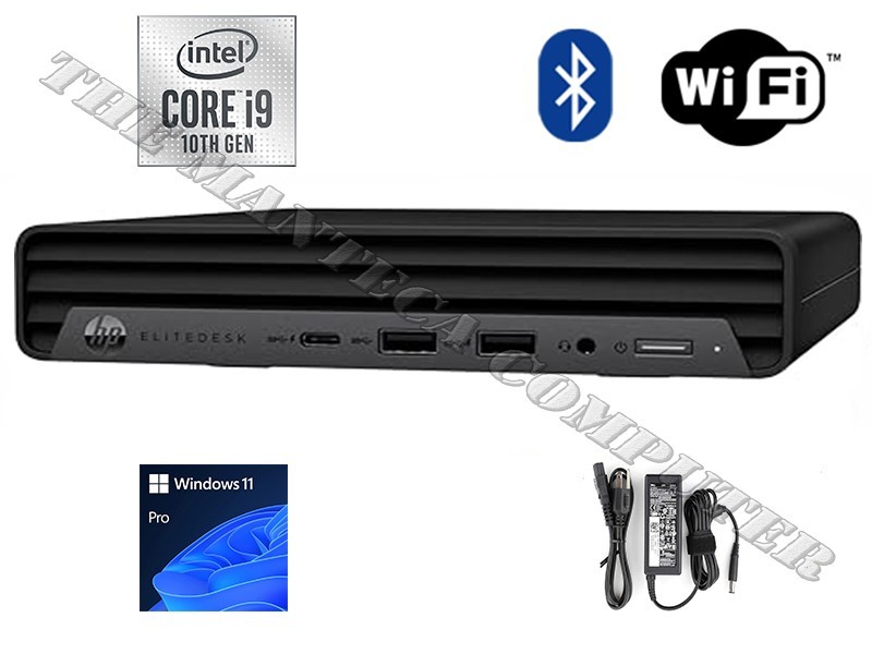 HP EliteDesk 800 G6 Mini i9-10900 | up to 64GB RAM | 2*2TB SSD | Win11 | WiFi+BT