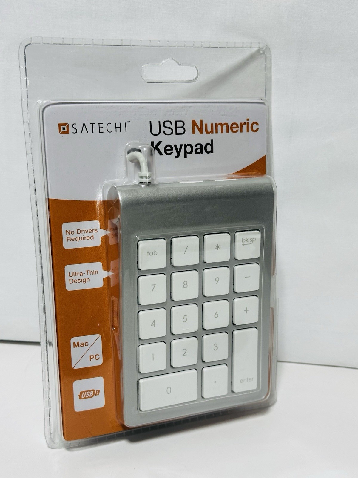 Satechi ST-U2NK USB Numeric Keypad Windows Or Mac NEW Sealed -FREE SHIP-
