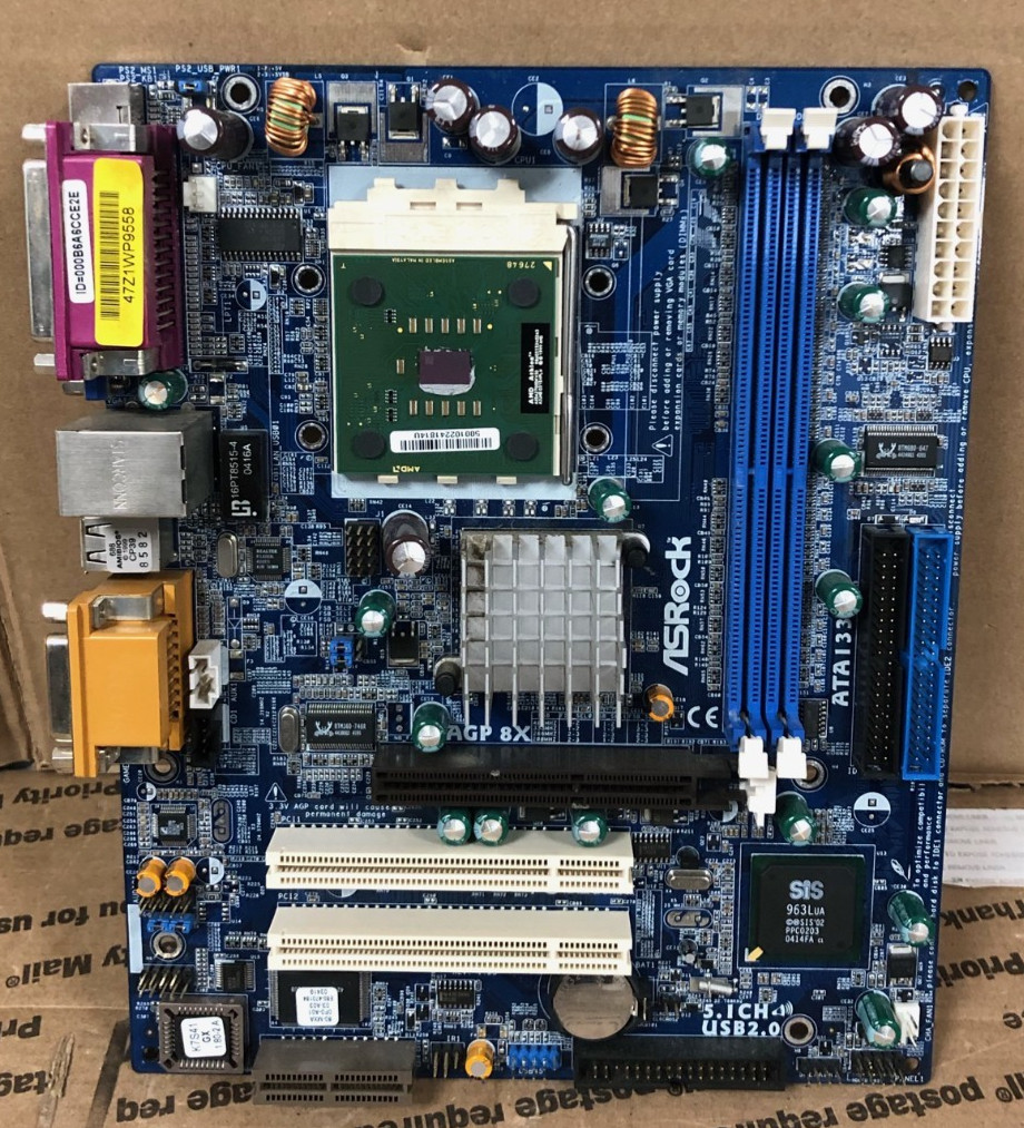 Asrock K7S41GX Rev.1.03 4x DDR Socket 462 (NO SHIELD)
