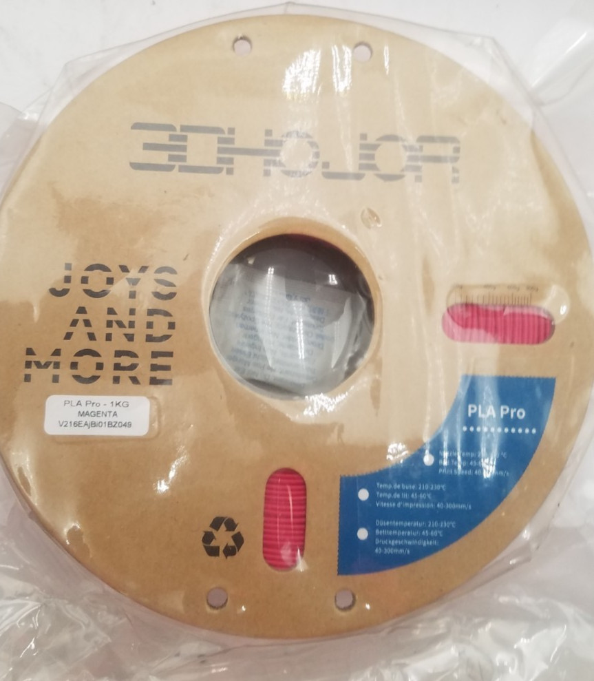 Lot of 4 3DHoJor Filiment – Mixed Colors 1KG 1.75mm
