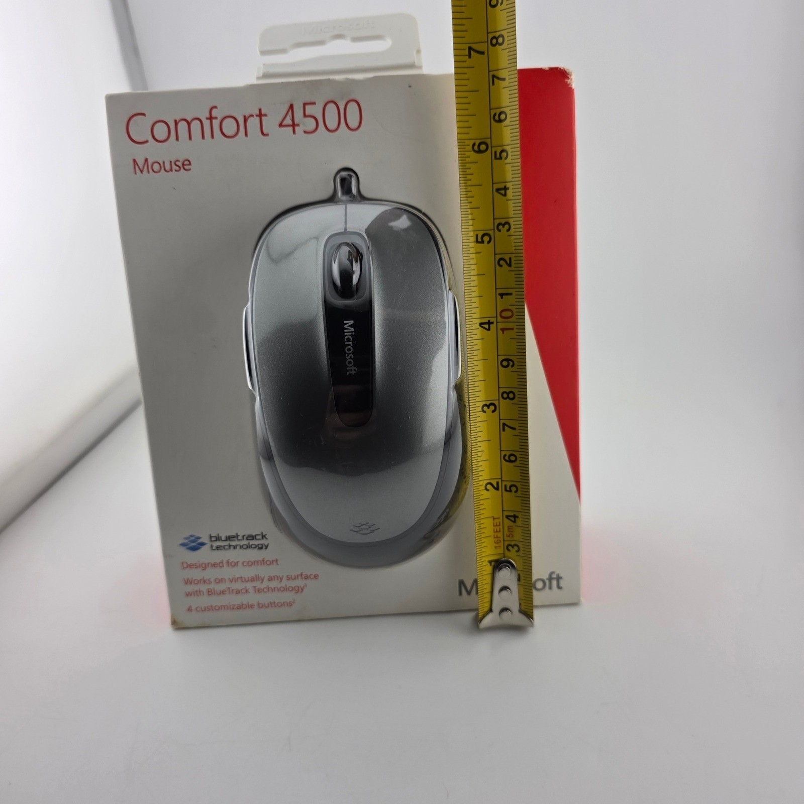 Microsoft Comfort 4500 BlueTrack Wired Mouse 4-Button NEW Computing Office