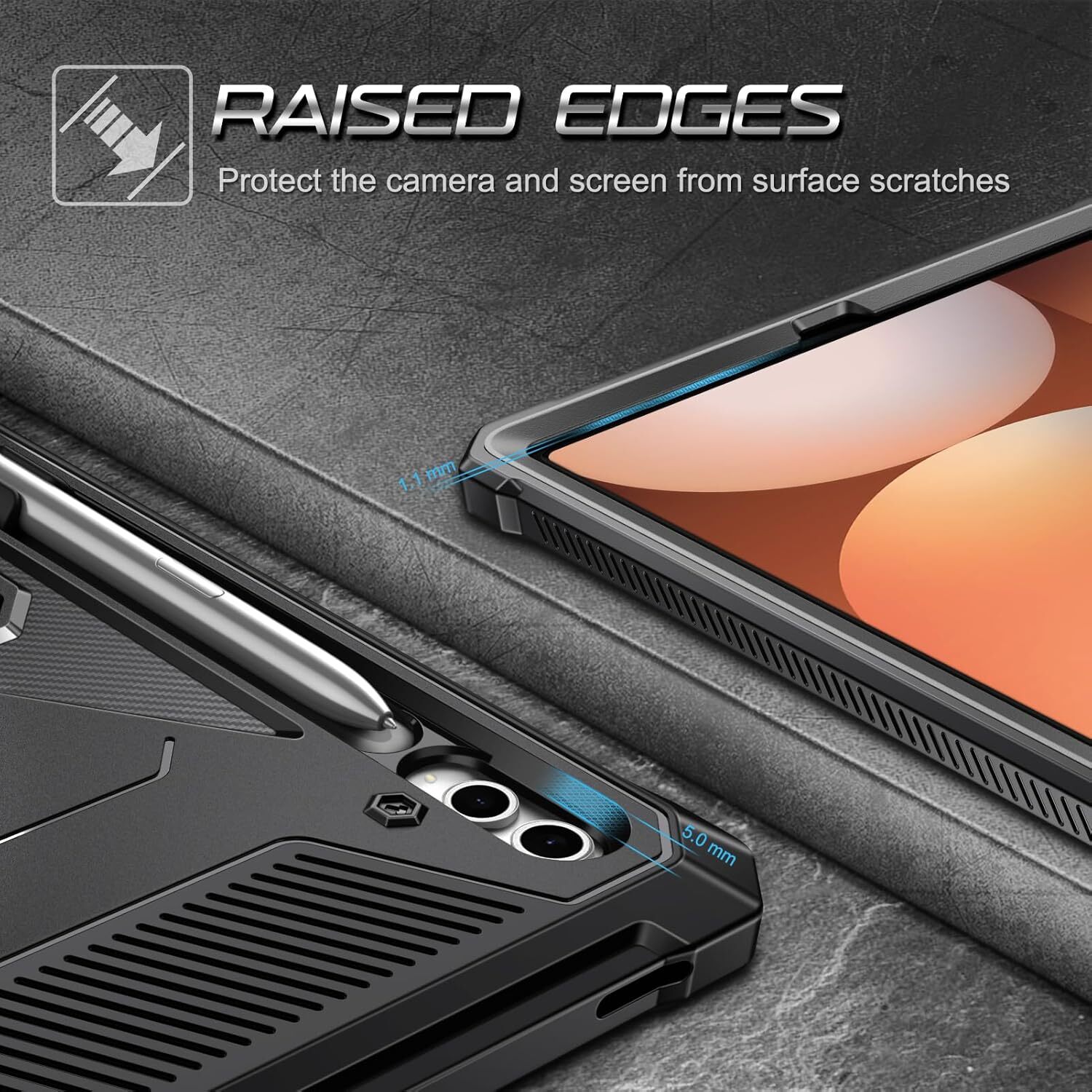 Shockproof Case for Samsung Galaxy Tab S10+ Plus 2024 /S9 FE+ 12.4 inch Cover