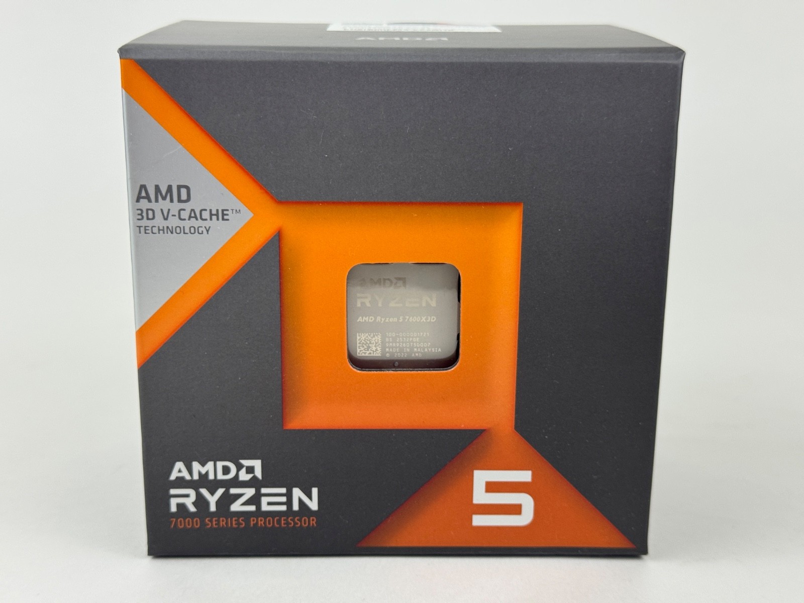 AMD Ryzen 5 7600X3D 4.1GHz 6-Core AM5 Processor 96MB 3D V-Cache Gaming CPU